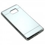 Wholesale Galaxy Note FE / Note Fan Edition / Note 7 Mirror Shiny Hybrid Case (Silver)